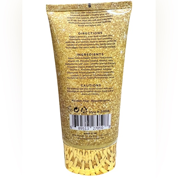 24k Gold Trina Turk Clearance Price is Firm! Travel Bag Gift Natasha Hair Bundle - Picture 12 of 16